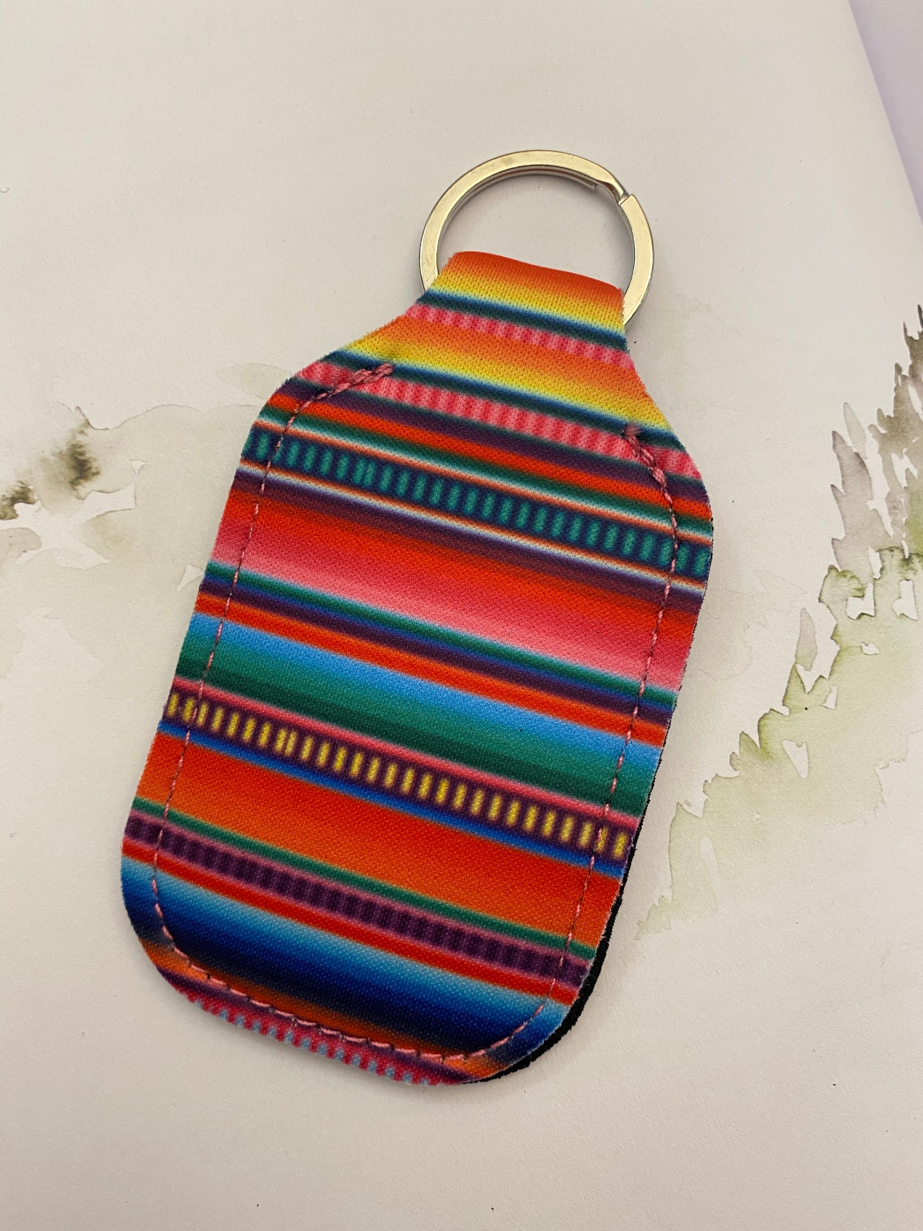 Llavero con frasco para gel hidroalcohólico